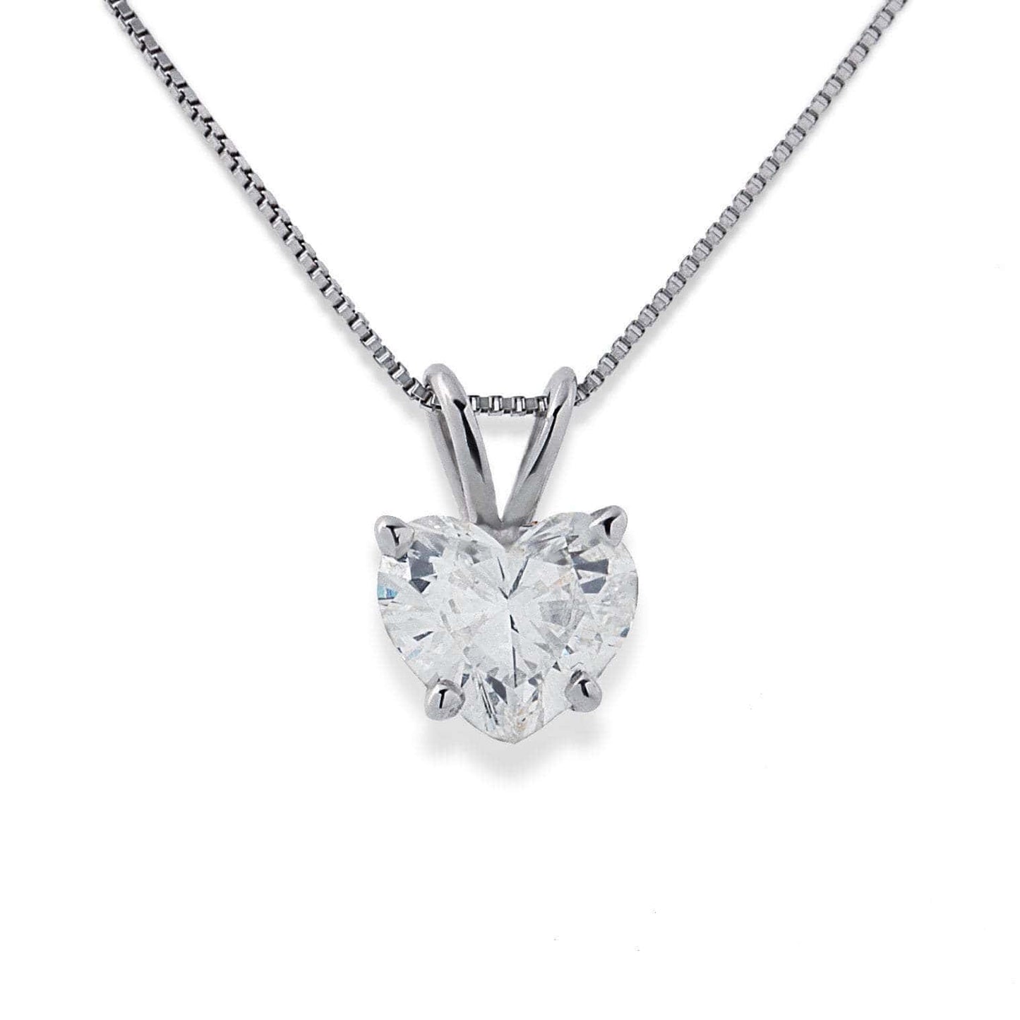 Heart Shape diamond pendant