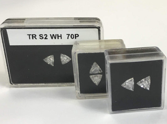 True Love Jewelry loose diamonds Trillion cut diamond 1.40 carat Tcw Match Pairs