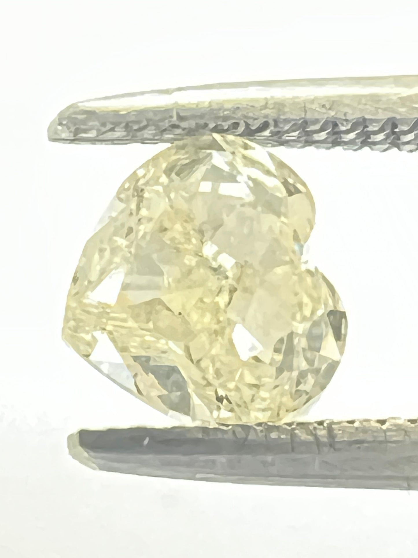 Fancy Yellow Heart Diamond, GIA Natural Diamond